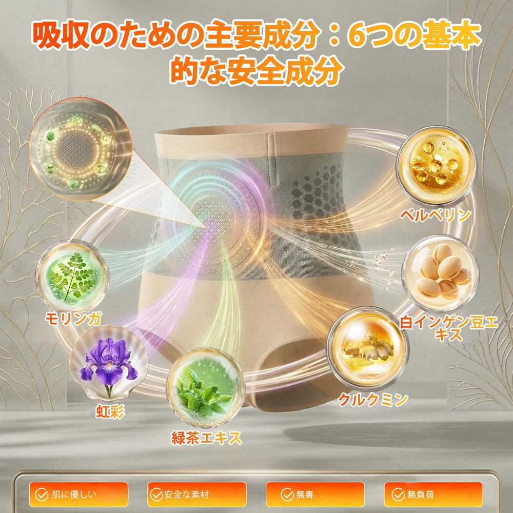 🇯🇵Sfrcord® 4in1 サーモジェニックシェイピングショーツ（モリンガ＆ベルベリン配合）💯 – ⚡ 体型補整・代謝サポート・デイリー着用向けコンプレッションショーツ（30分ルーティン）🌸 期間限定最大70％OFF🔥