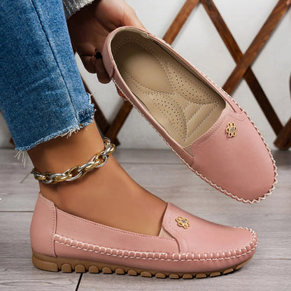 🔥Meilleure vente - Dernier jour : 90 % de réduction🔥 Chaussures orthopédiques en cuir, légères, antidérapantes et respirantes pour femmes