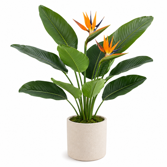 Masrjkie® Mini Artificial Bird of Paradise Plant