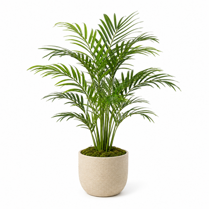 Masrjkie® Artificial Parlor Palm Plant