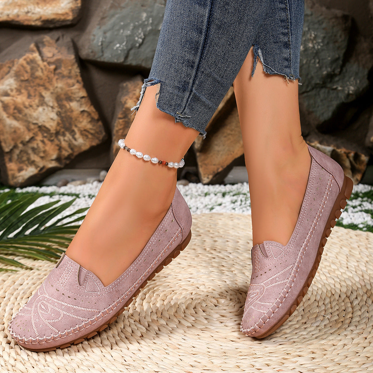 🔥Meilleure vente - Dernier jour : 60 % de réduction🔥Chaussures orthopédiques en cuir, légères et respirantes