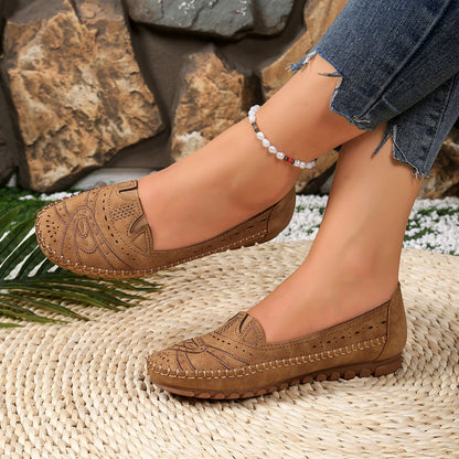 🔥Meilleure vente - Dernier jour : 60 % de réduction🔥Chaussures orthopédiques en cuir, légères et respirantes