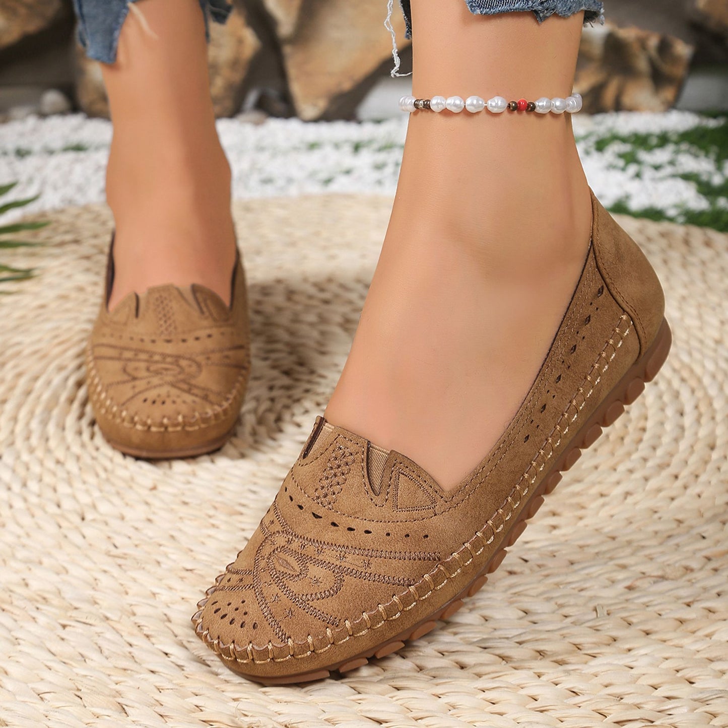 🔥Meilleure vente - Dernier jour : 60 % de réduction🔥Chaussures orthopédiques en cuir, légères et respirantes