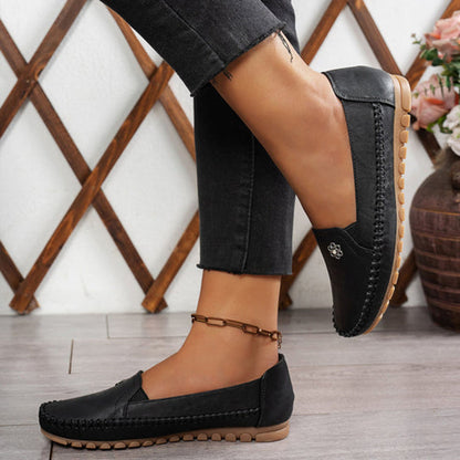 🔥Meilleure vente - Dernier jour : 90 % de réduction🔥 Chaussures orthopédiques en cuir, légères, antidérapantes et respirantes pour femmes